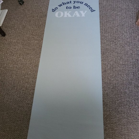 target do what you need to be okay yoga mat - Picture 2 of 3